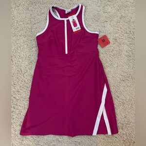 Sage Collective Pro Shop women's tennis dress
NWT pink w/ built in shorts SMALL